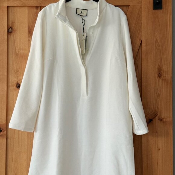 Tuckernuck Stretch Crepe Avery Tunic Dress Womens Large - NWT - Picture 1 of 5
